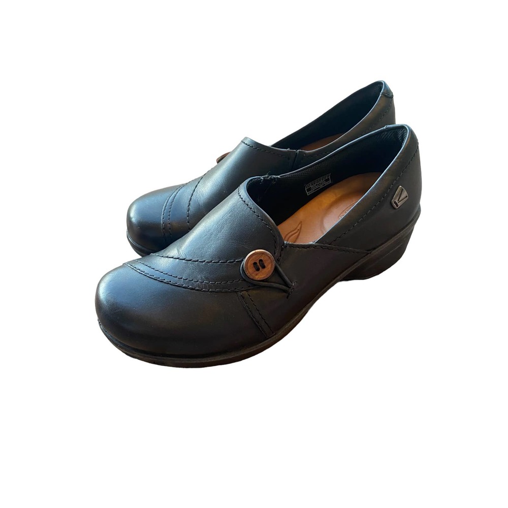 Women's Black Slip-On Shoes - Picture 3 of 7